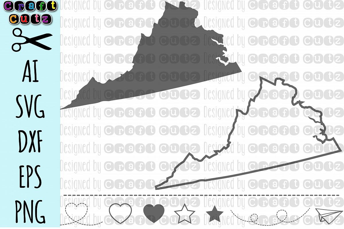 1200x800 Virginia State Files, Virginia Vector, United States