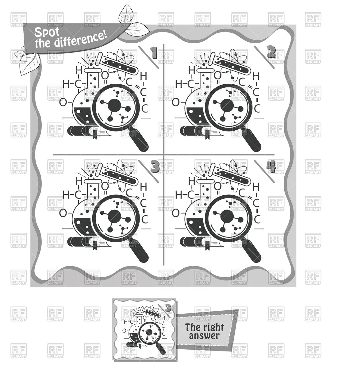 1102x1200 Visual Game For Children Task Spot The Difference Science Day