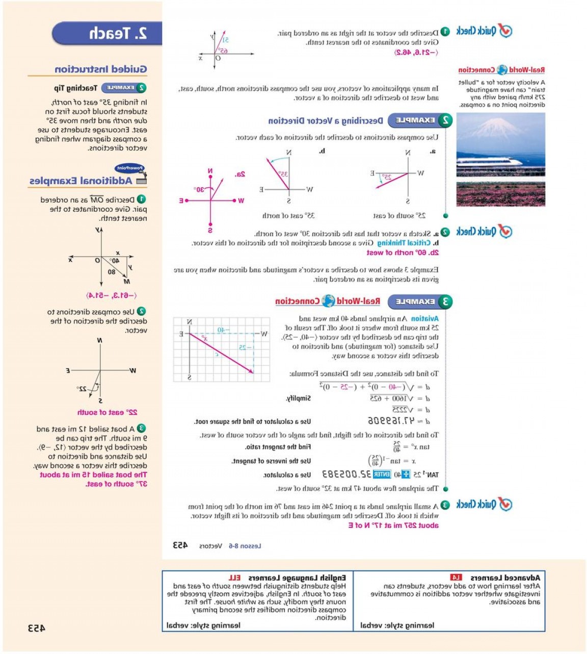 1152x1282 Vectors X New Vocabulary Vector Magnitude Initial Point Terminal
