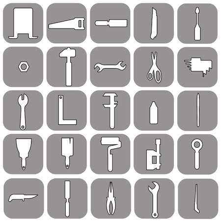 450x450 Illustration Of Vocabulary Tools Set Royalty Free Vector Graphics