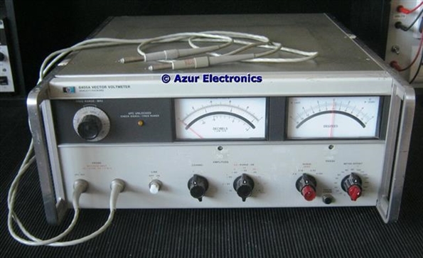 Hp Vector Voltmeter 595x363 Hp Vector Voltmeter