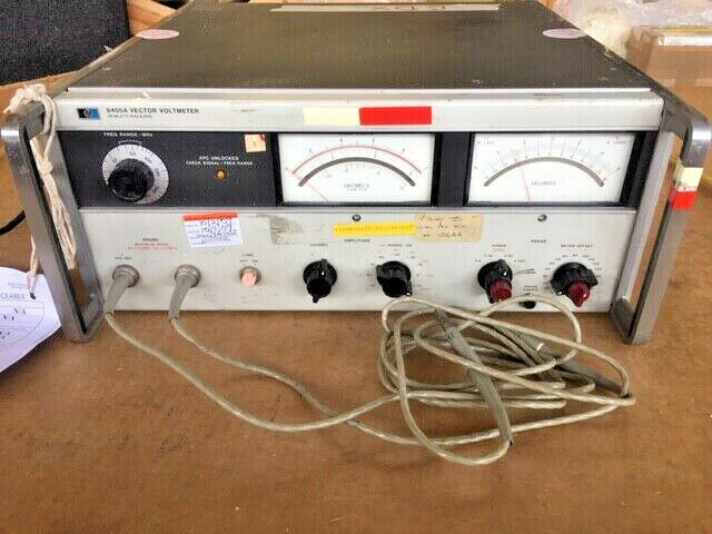 Hp Hewlett Packard Vector Voltmeter Ex Mod For Sale 640x480 Hp Hewlett Packard Vector Voltmeter Ex Mod For Sale