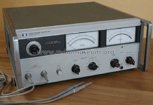Vector Voltmeter Equipment Hewlett Packard, Hp 500x342 Vector Voltmeter Equipment Hewlett Packard, Hp