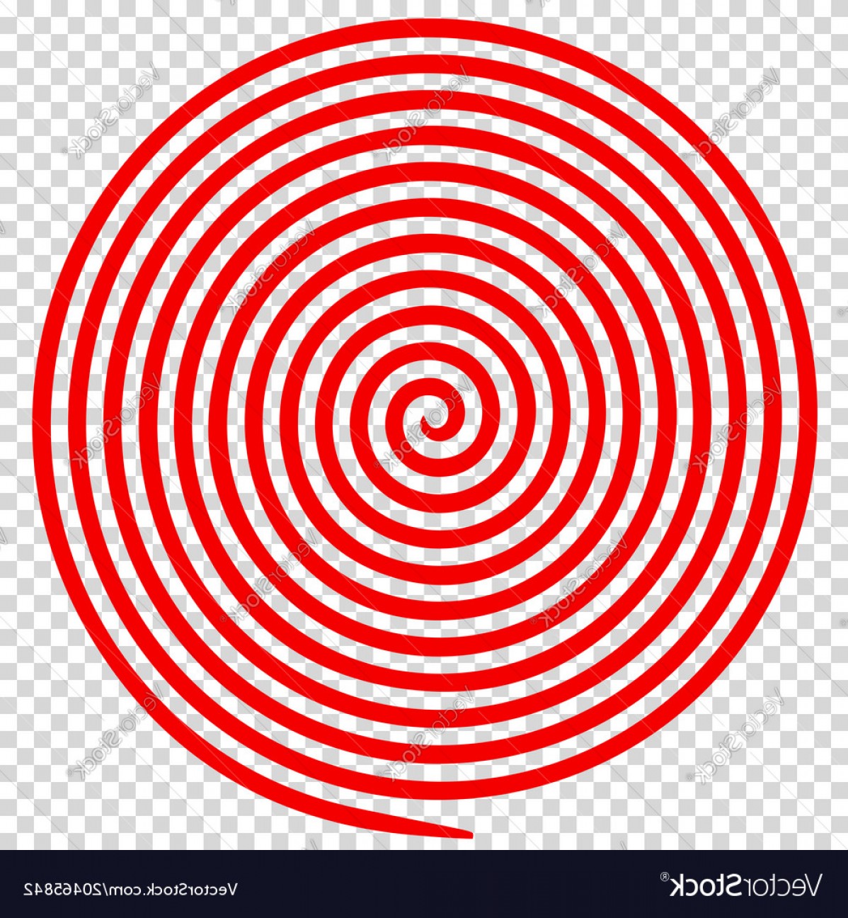 1198x1296 Red Round Abstract Vortex Hypnotic Spiral Vector Geekchicpro