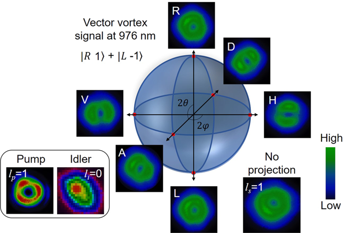 Vector vortex beam