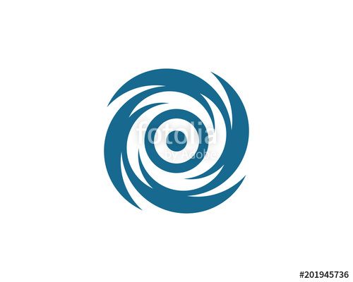 500x400 Vortex Vector Illustration Icon Logo Stock Image And Royalty Free