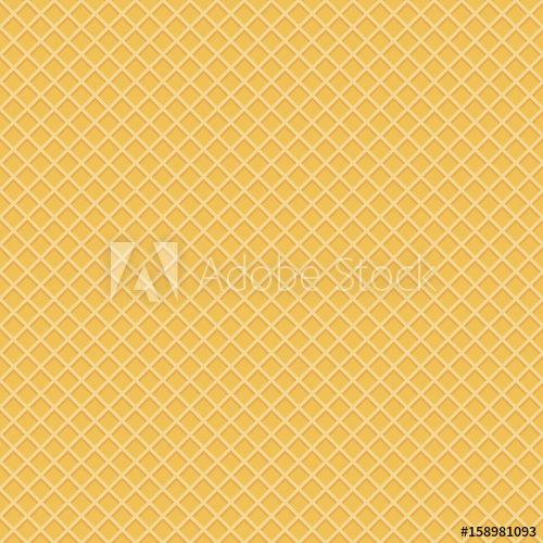 500x500 Vector Waffle Background Vector Illustration