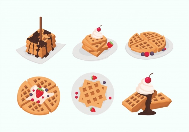 626x438 Waffle Vectors, Photos And Free Download