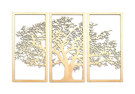 570x398 Large Tree Of Life Wall Art Vector Model