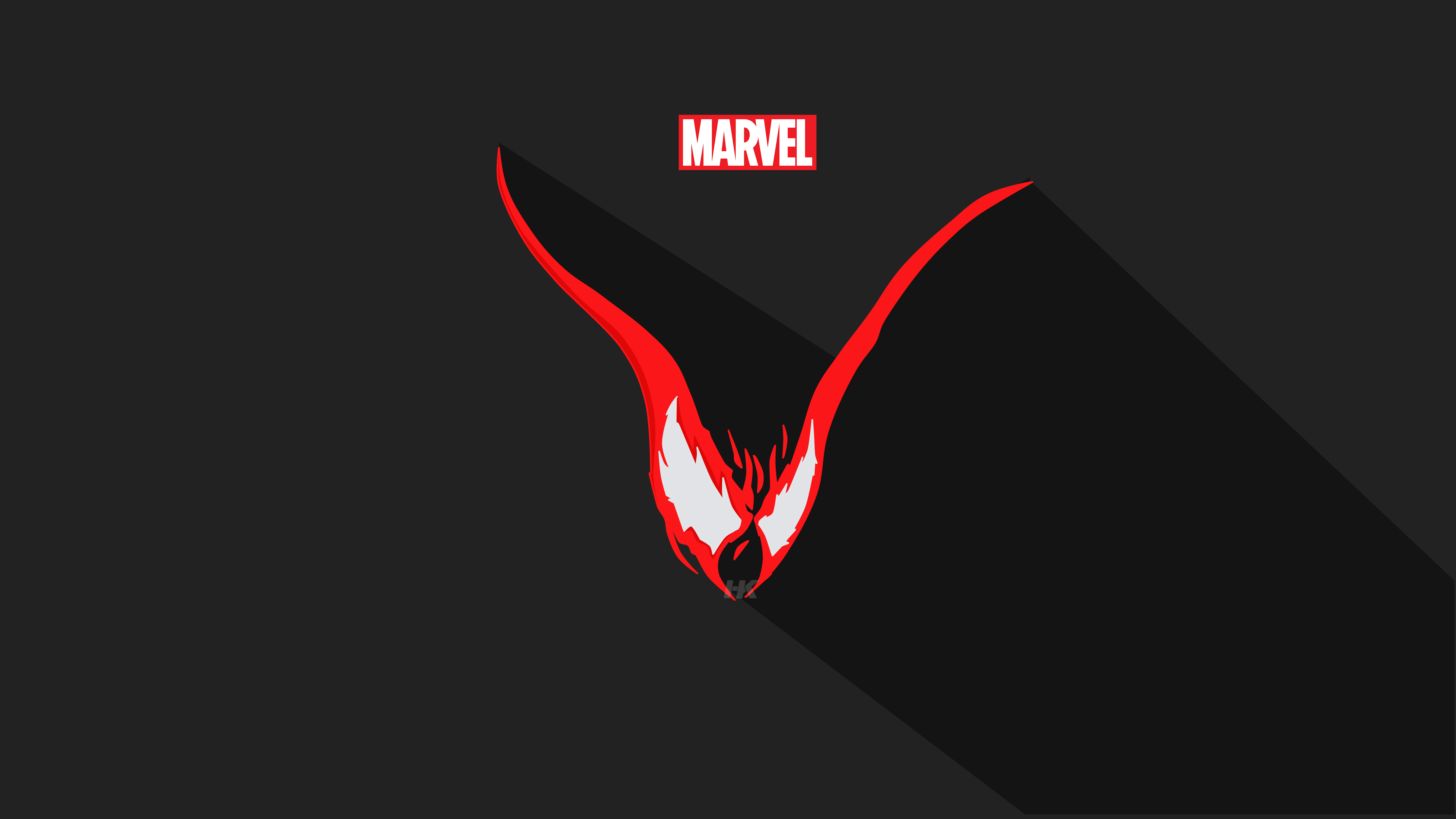 5760x3240 Venom Vector Minimalism Hd Superheroes, Wallpapers, Images