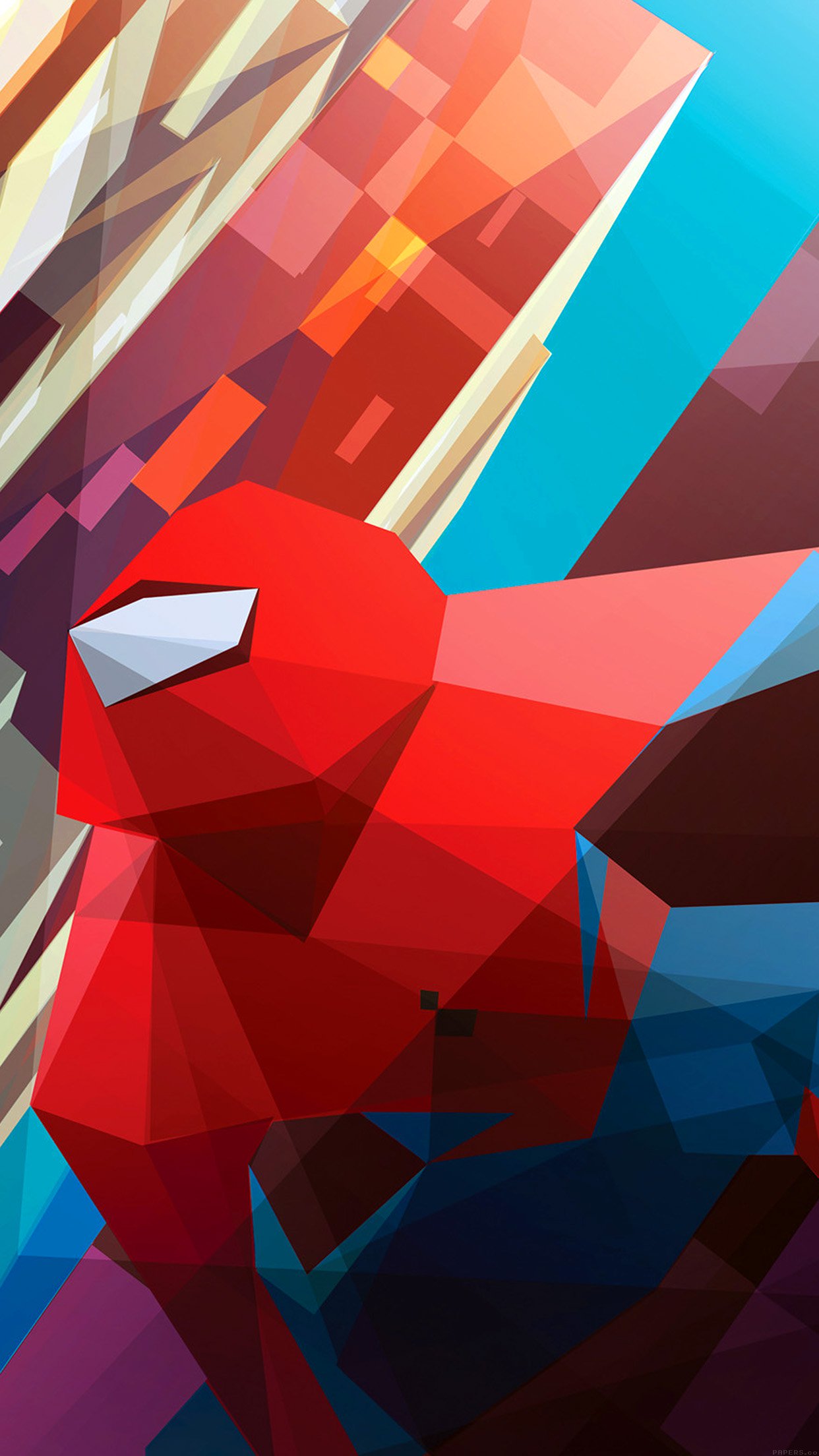 1242x2208 Iphone Wallpaper Spiderman Art Hero