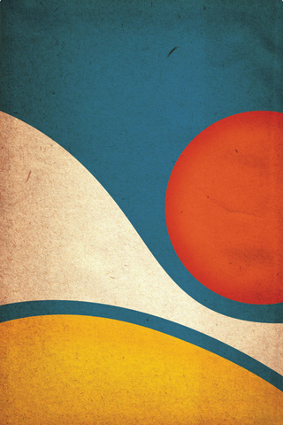320x480 Abstract Scenery Vector Iphone Wallpaper Idesign Iphone