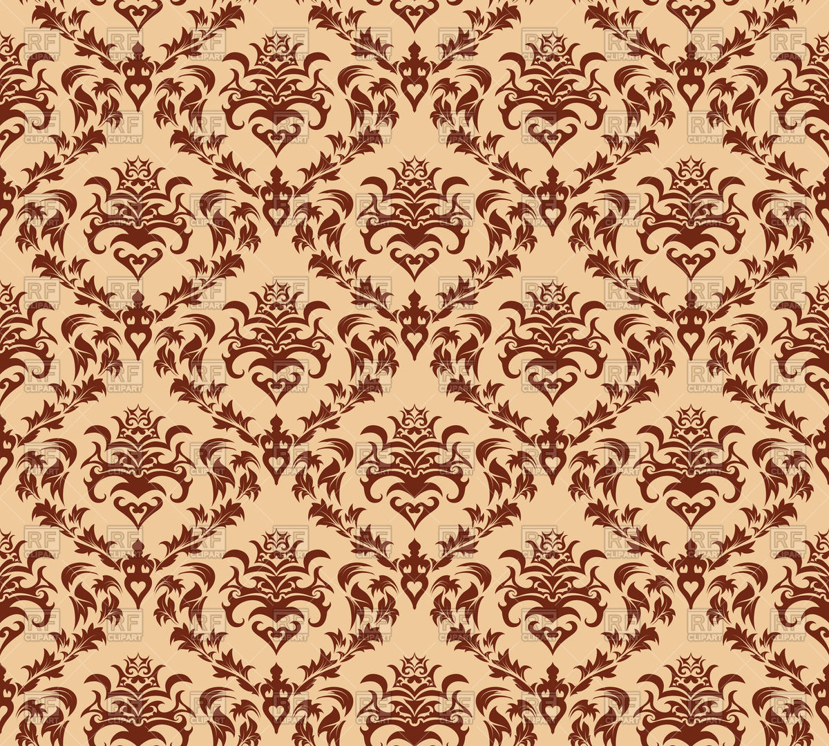 Damask Seamless Pattern 1200x1079 Damask Seamless Pattern