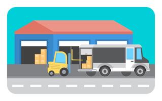 319x200 Warehouse Free Vector Art