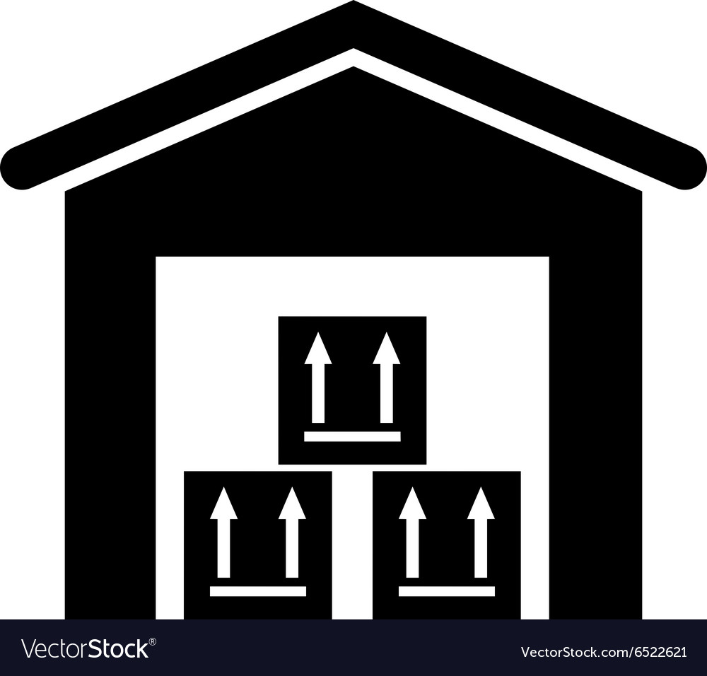 1000x956 Warehouse Icon Vector