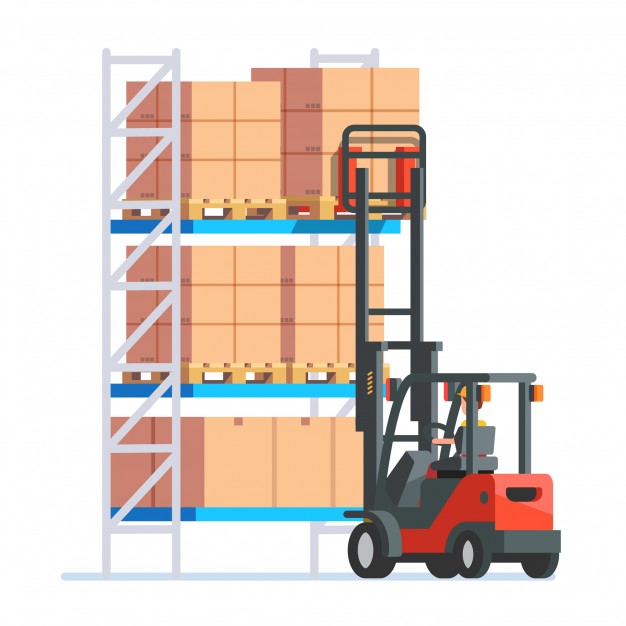 626x626 Warehouse And Delivery Workers Vector Free Download