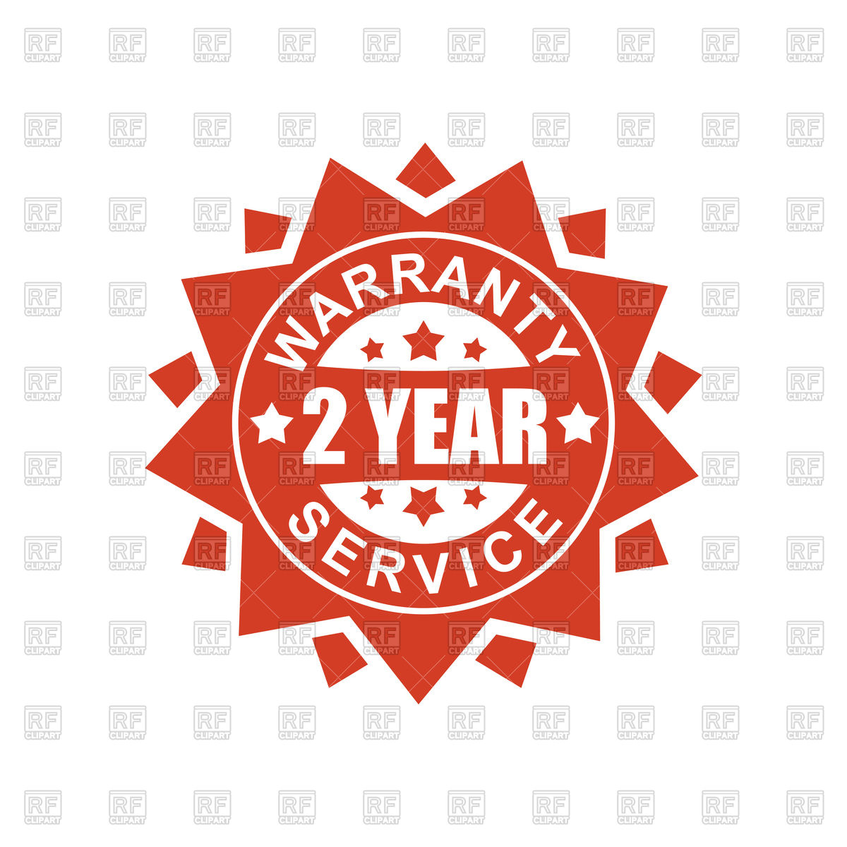 1200x1200 Warranty And Service Sign Year