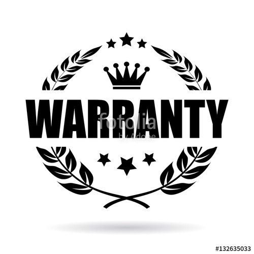 500x500 Warranty Vector Icon Stock Image And Royalty Free Vector