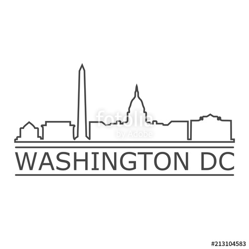 Vector Washington Dc