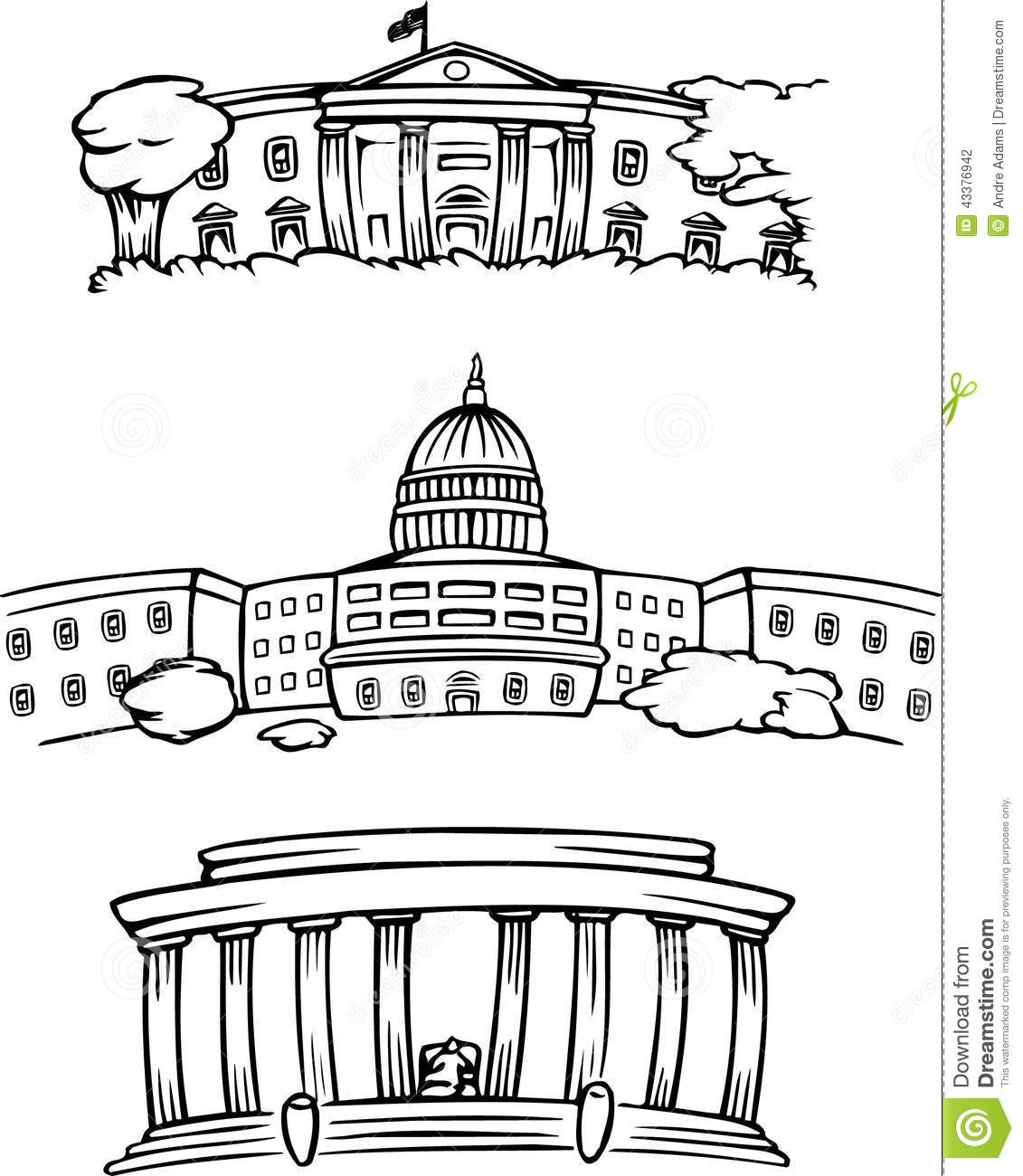 1131x1300 Washington Dc Clipart Black And White