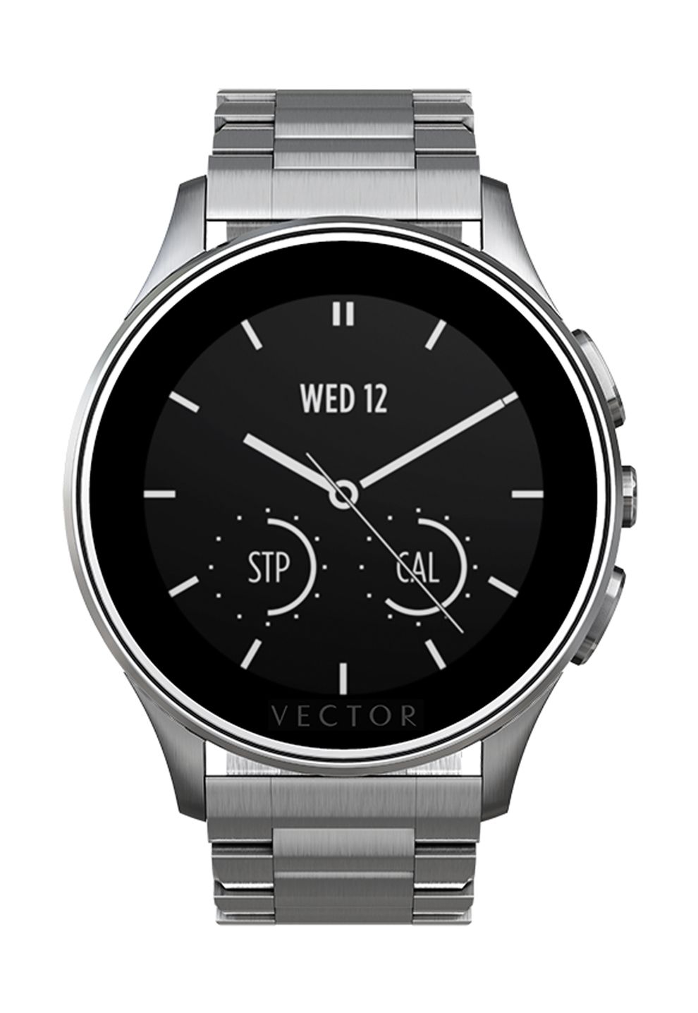 Ceas Smartwatch Vector Luna, Argintiu, Bratara Metalica 990x1436 Ceas Smartwatch Vector Luna, Argintiu, Bratara Metalica