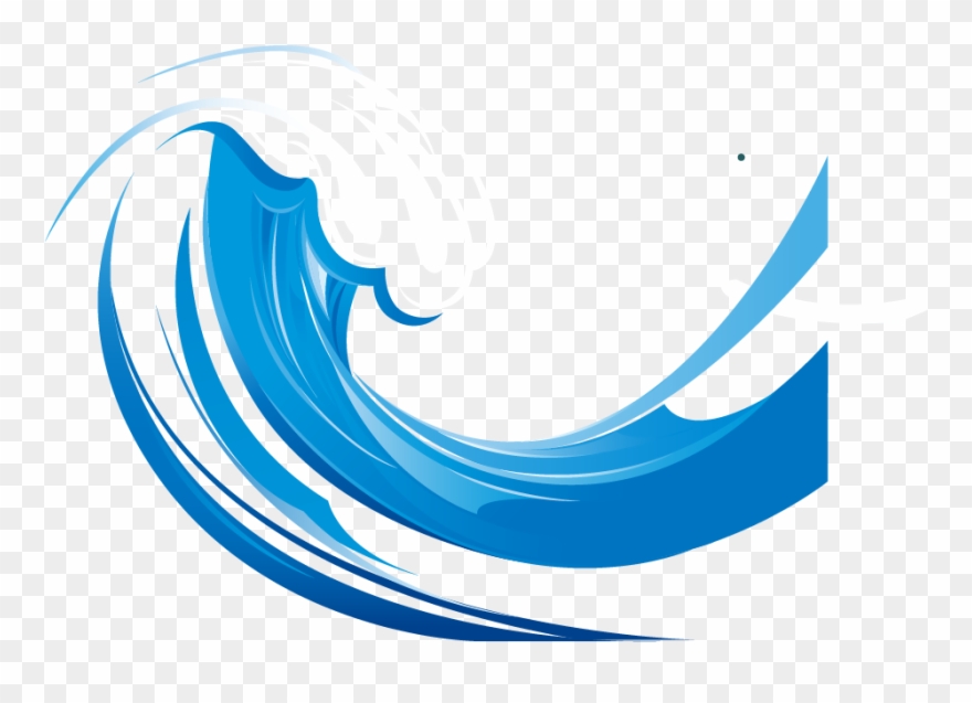 880x637 Wind Wave Euclidean Vector Clip Art