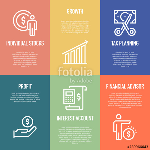 500x500 Wealth Management Flat Icon Stock Image And Royalty Free Vector