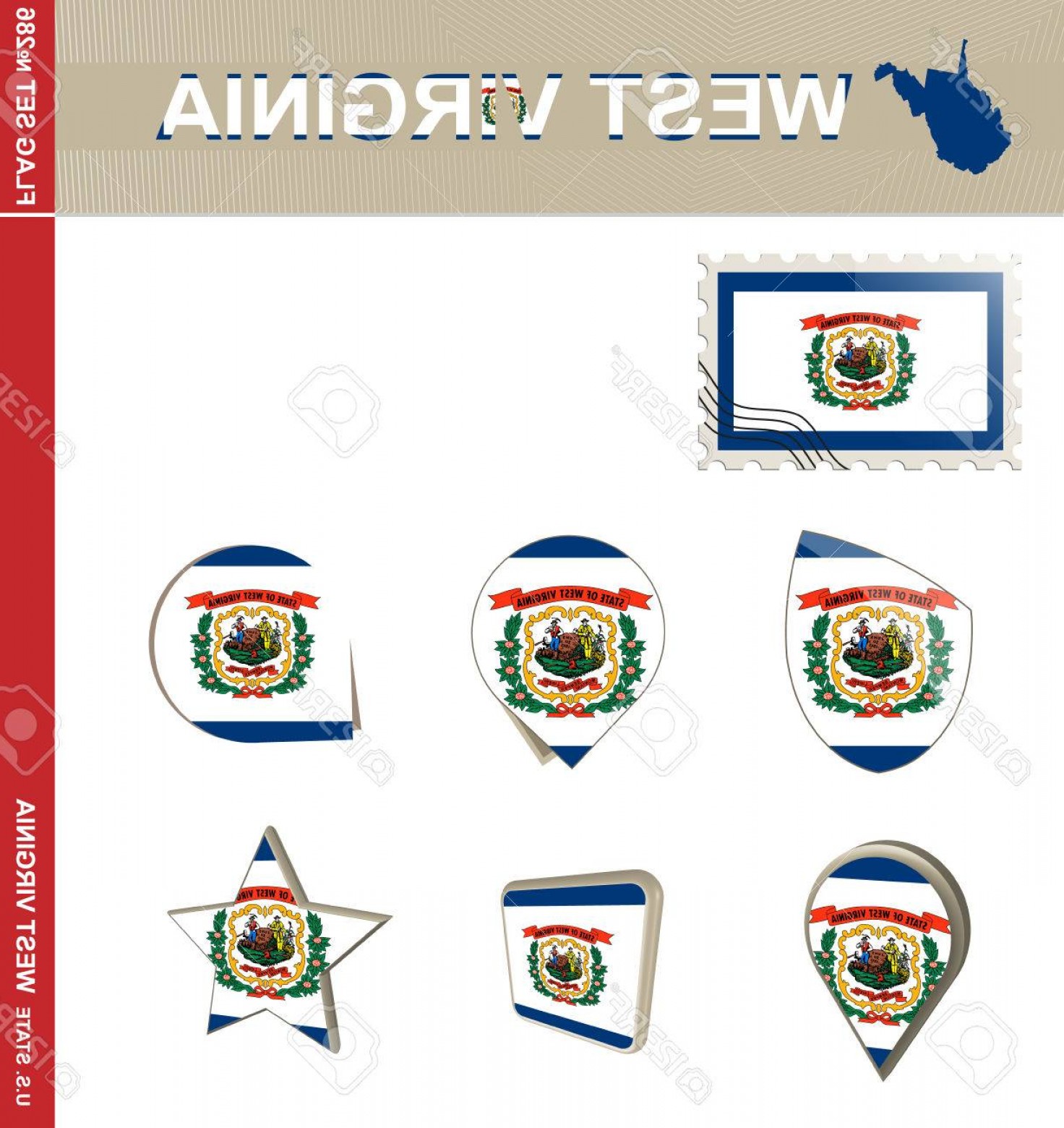 1472x1560 West Virginia Football Logo Vector Lamaison