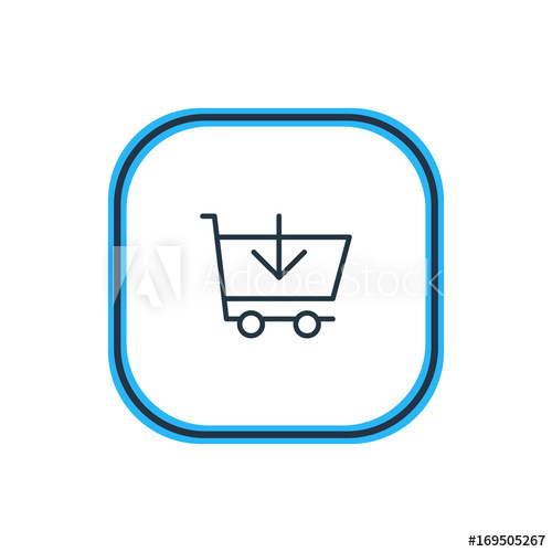 500x500 Vector Illustration Of Add Outline Beautiful Wholesale Element