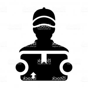 300x300 Wholesale Icon Vector Male Logistics Worker Service Person Profile
