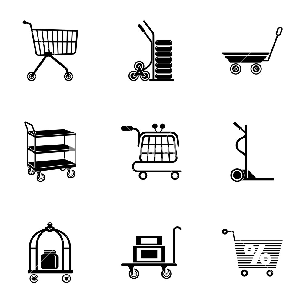 1000x1000 Wholesale Icons Set Simple Set Of Wholesale Vector Icons