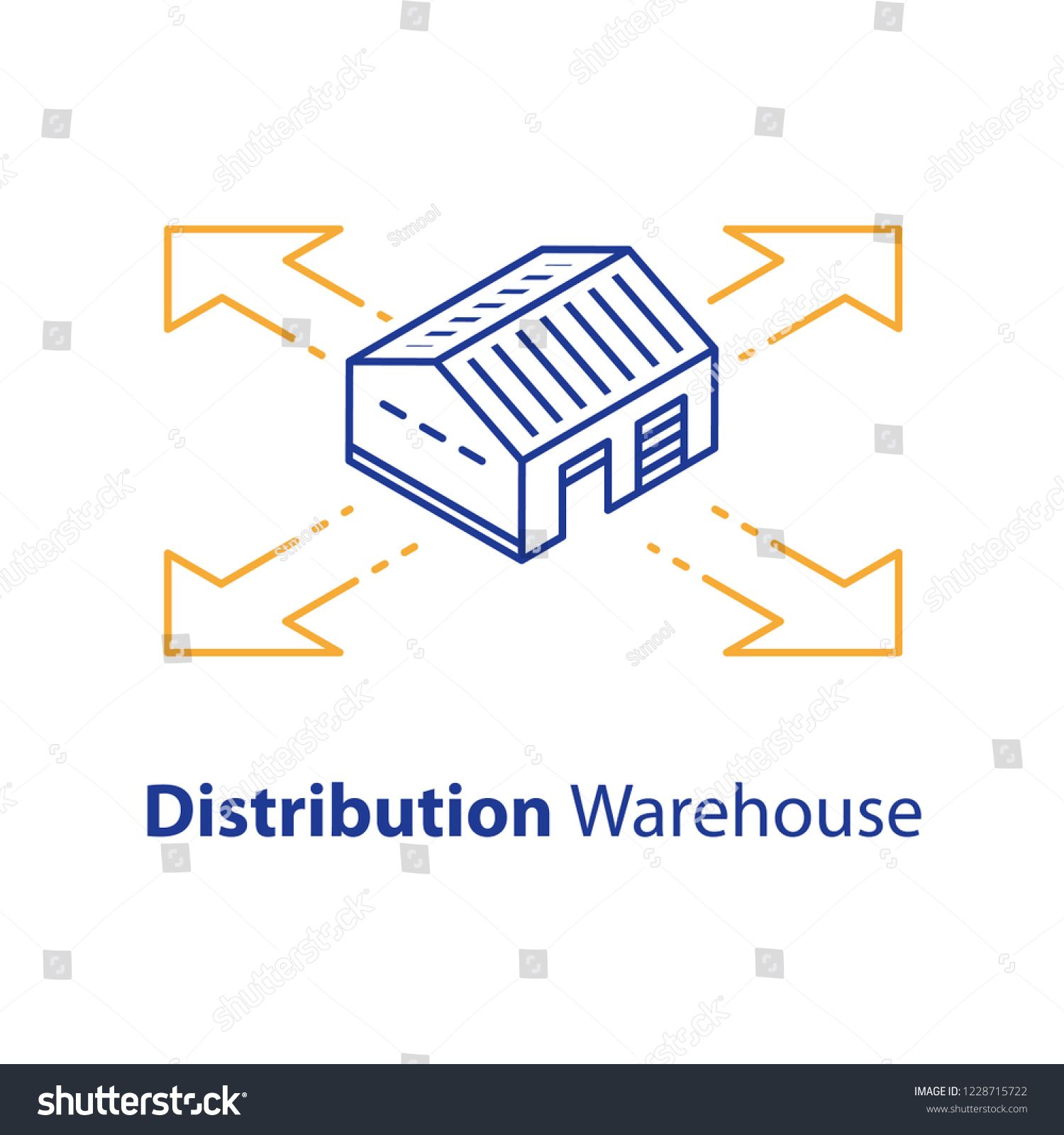 1500x1600 Distribution Concept, Warehouse Services, Wholesale Building