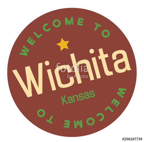 500x495 Welcome To Wichita Kansas Stock Image And Royalty Free Vector