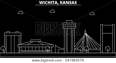 450x245 Wichita Silhouette Skyline Usa