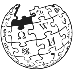256x256 Wikipedia Logotype Of Earth Puzzle Vector Logo Icons