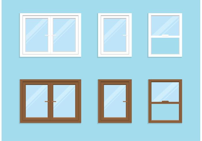 700x490 Free Vector Window Set