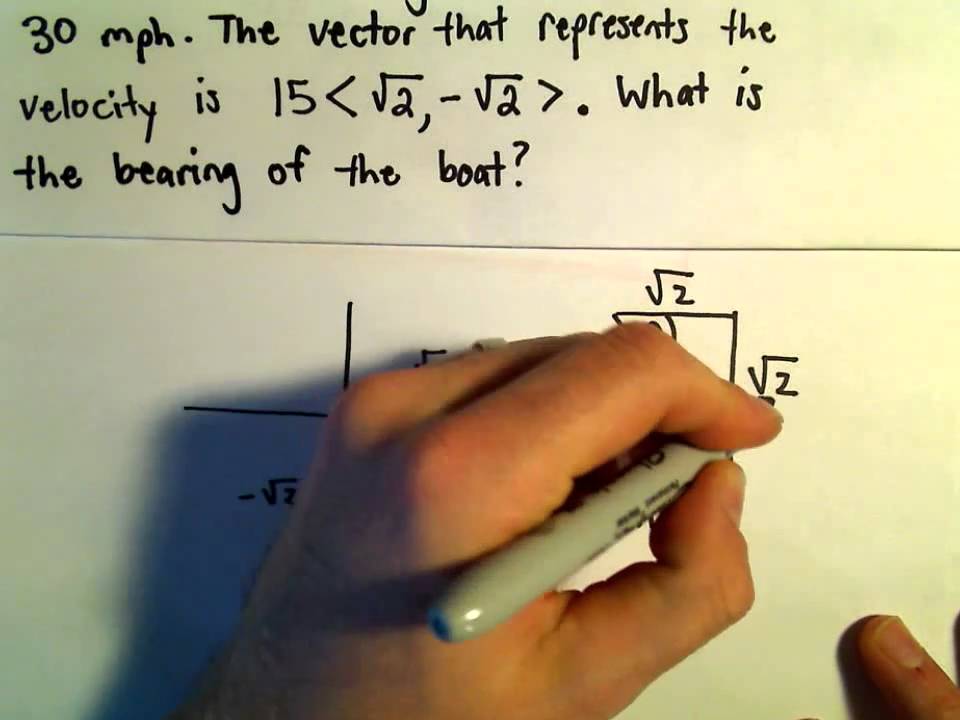 Vector Word Problems 960x720 Vector Word Problems