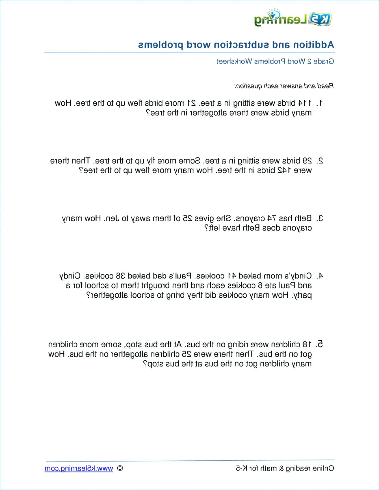Subtraction Word Problem Worksheet Ettonight Club 1228x1590 Subtraction Word Problem Worksheet Ettonight Club