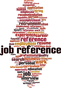 208x300 Job Reference Word Cloud Concept Vector Illustration Royalty Free
