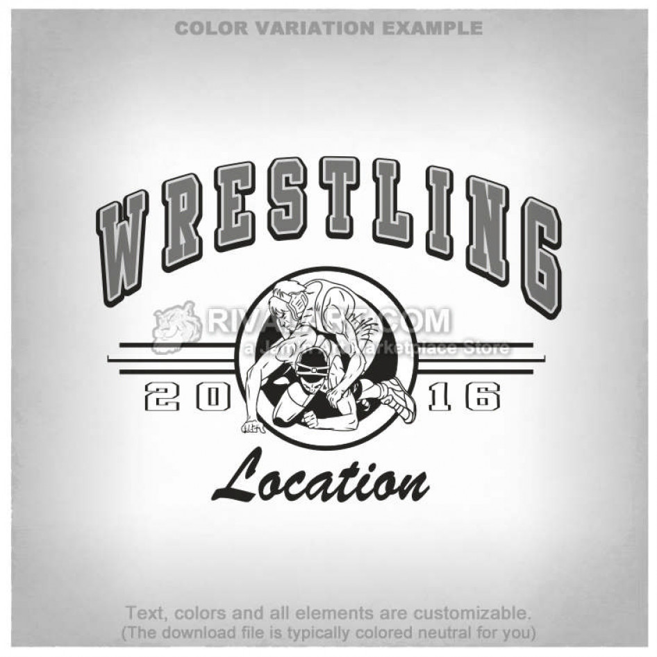 946x946 Vector Wrestling T Shirt Template Wrestling