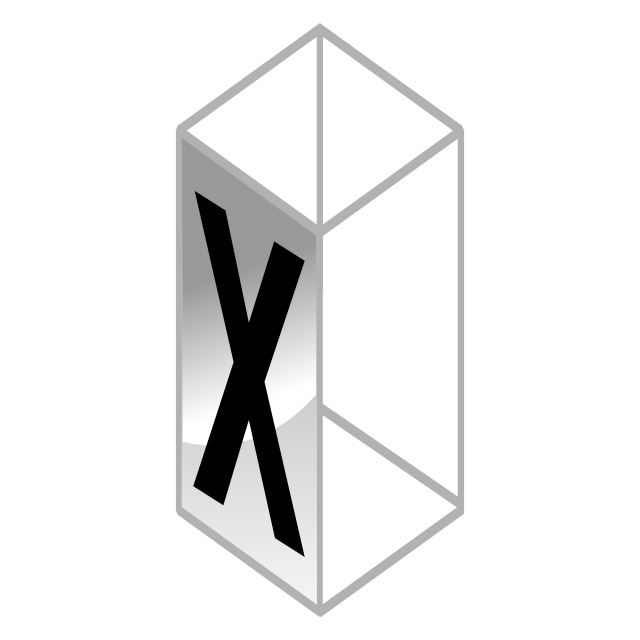 640x640 Modern Solution Letter X, Letter, Icon, Tile Png And Vector