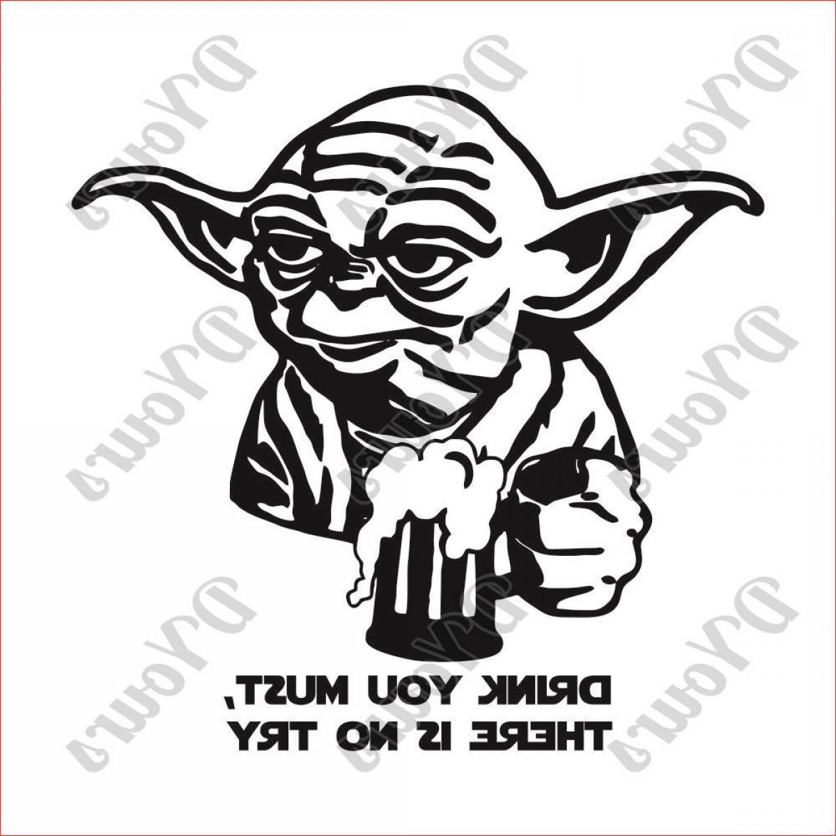 Beer Drinking Yoda Star Wars Cdr Dxf Soidergi 1200x1200 Beer Drinking Yoda Star Wars Cdr Dxf Soidergi