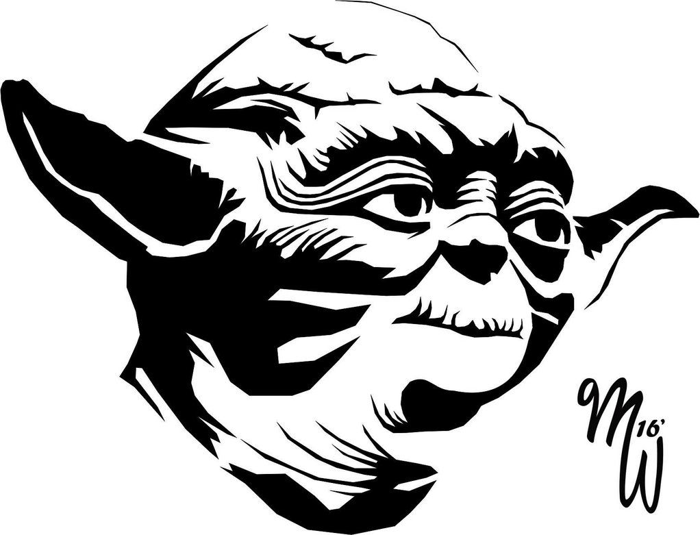 Yoda Vector Wip 1022x781 Yoda Vector Wip