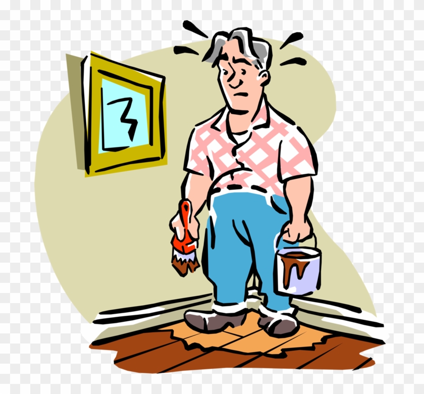 840x780 Vector Illustration Of Do It Yourself Home Improvement