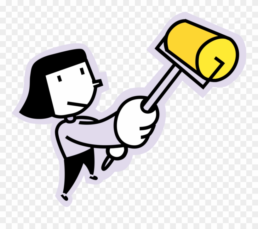 880x780 Vector Illustration Of Do It Yourself Home Renovation Clipart