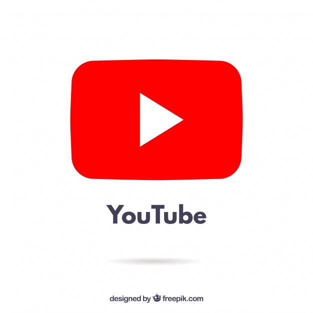 Youtube Player Icon With Flat Design Vector Free Download 626x626 Youtube Player Icon With Flat Design Vector Free Download