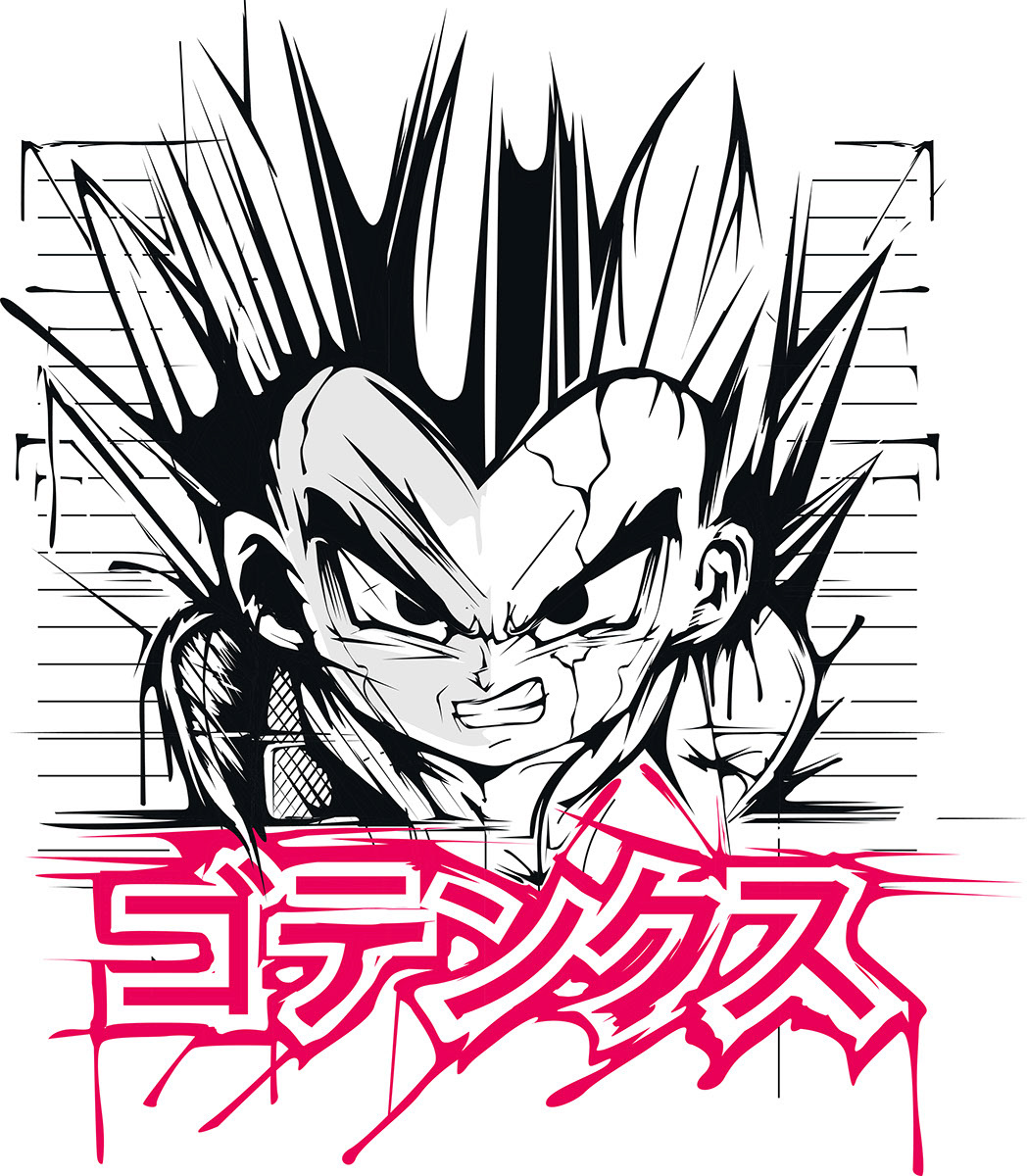 1048x1200 Dragonball Z Vector Illustration Series On Behance