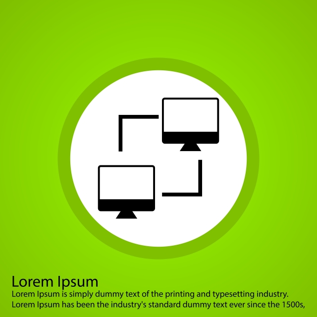 640x640 Vector Connect Icon, Connect Icon, Lcd, Server Png And Vector