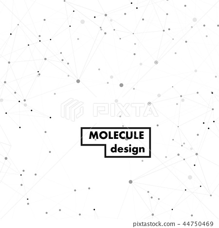 450x468 Vector Connect Lines And Dots And Abstract Template Technology