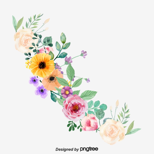 Pintado A Mano De Flores De Vectores De Material, Pintado A Mano 640x640 Pintado A Mano De Flores De Vectores De Material, Pintado A Mano